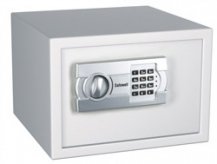 Electronic plate steel safe in Black
